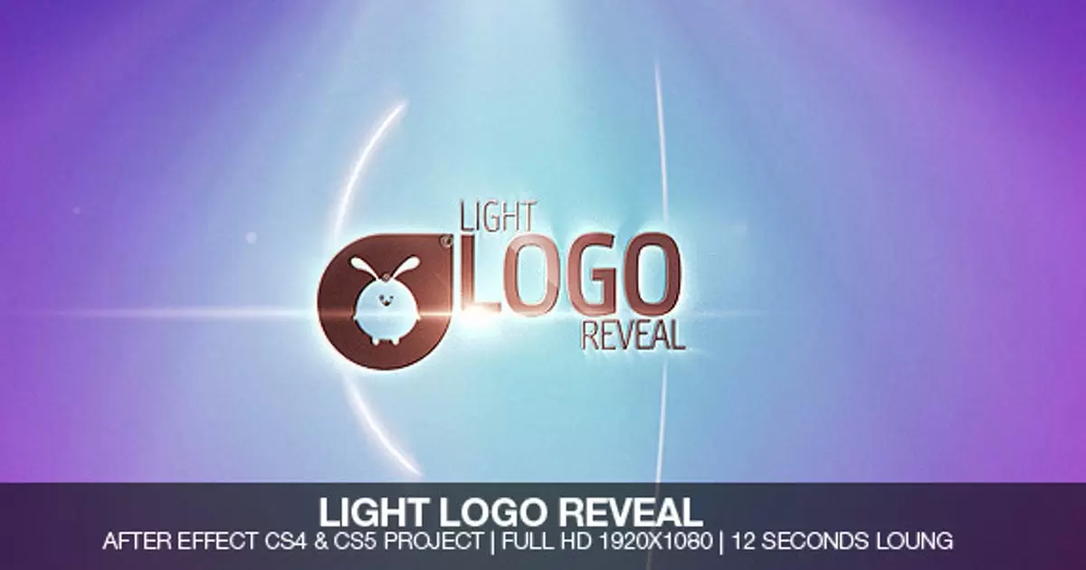 轻型logo标志Revel AE视频模版Light Logo Revel插图