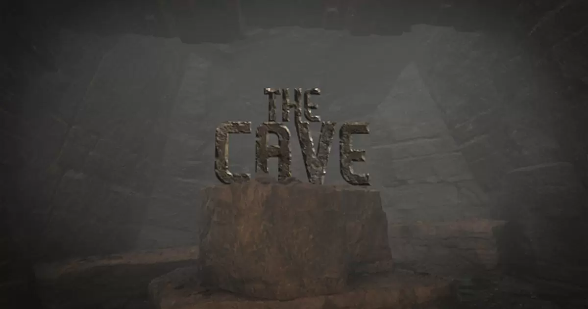 洞穴中的石头文字logo标志AE视频模版Cave Logo插图
