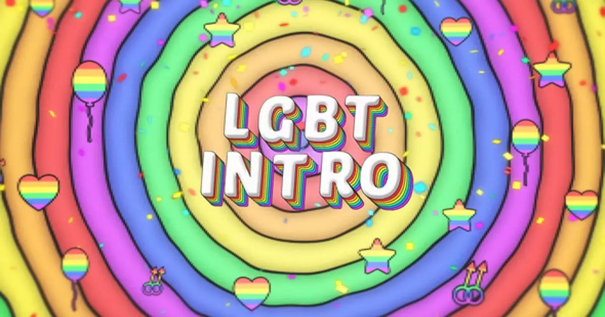 LGBTQ创意动画介绍片头AE视频模版LGBTQ Pride Intro插图