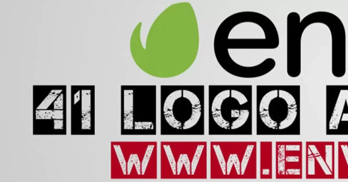 41个品牌logo标志包AE视频模版41 Logo Pack插图