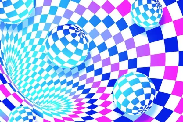 视幻艺术抽象几何背景免费下载