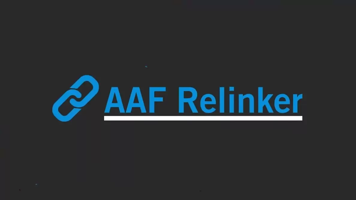 AE脚本-AAF Relinker(AE导入AAF时素材自动重新链接工具) v1.1 英文版插图