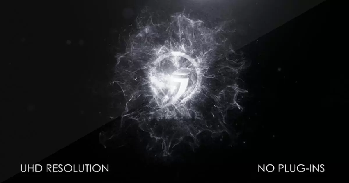 粒子logo破坏爆炸介绍AE视频模版Particle Explosion Intro插图