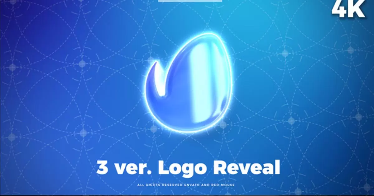 介绍logo徽标显示AE视频模版Intro Logo Reveal插图