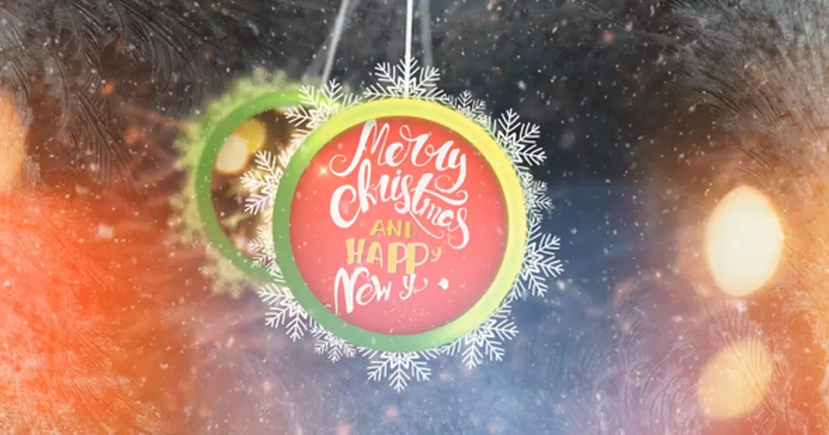 圣诞标志揭示10个标题片头AE视频模版Christmas Logo Reveal & 10 Titles插图