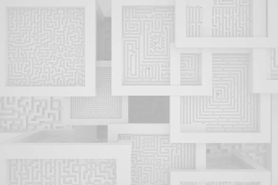 3D立体抽象迷宫背景底纹纹理集合插图5