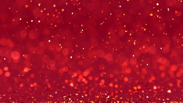 闪闪发光的红色背景[JPG]插图