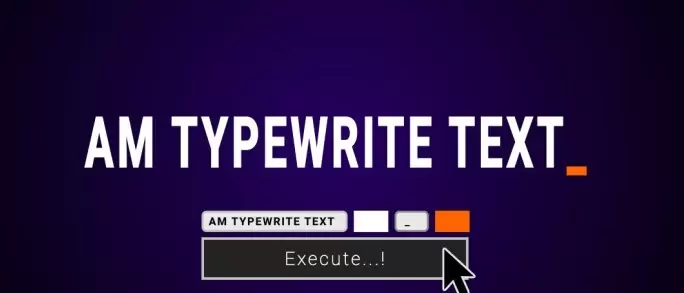 AE脚本-AM Typewrite Text(AE光标动画生成脚本) v 1.0.1 汉化版