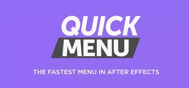 AE脚本-Quick Menu 2(AE快速查找工具) v2.1.5 英文版插图