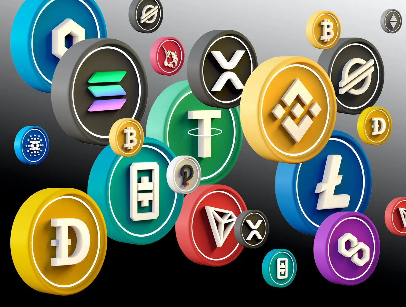 时尚高端3D立体硬币图标icon大集合插图2