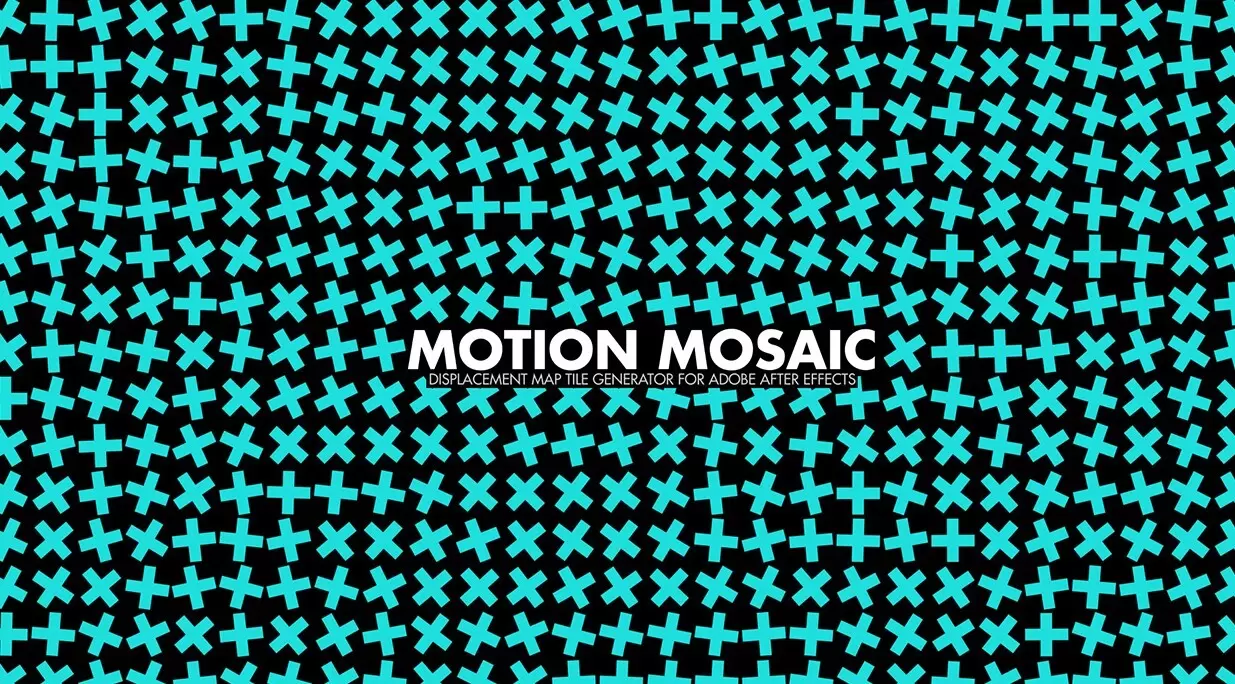 AE插件-Motion Mosaic(马赛克网格排列随机动画) v1.0 中文版
