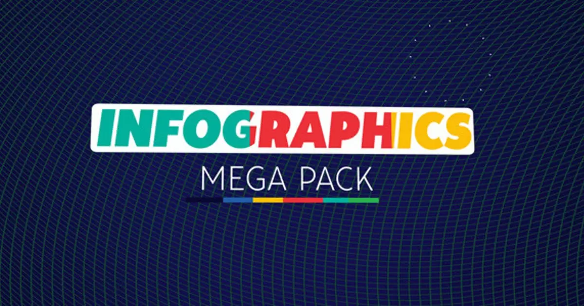 信息图表巨型工具合集包AE视频模版Infographics Mega Pack插图