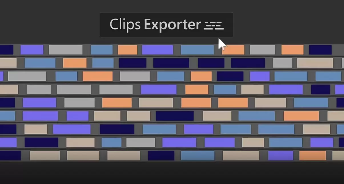 PR脚本-Clips Exporter(批量导出单个独立视频) v1.1.2 英文版插图