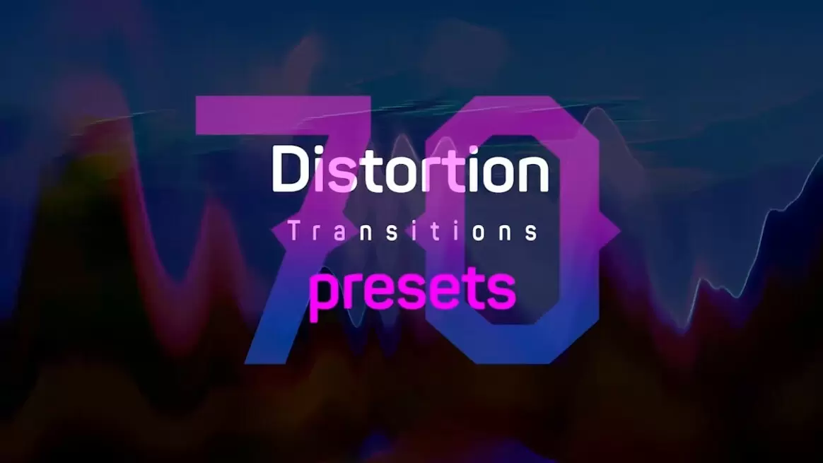 PR预设-Distortion Transitions Presets 2(PR扭曲变形转场预设)