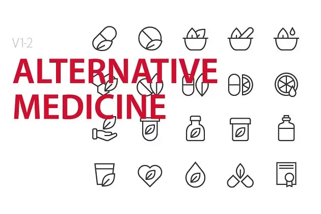 替代医学图标素材 40   Alternative medicine UI icons免费下载