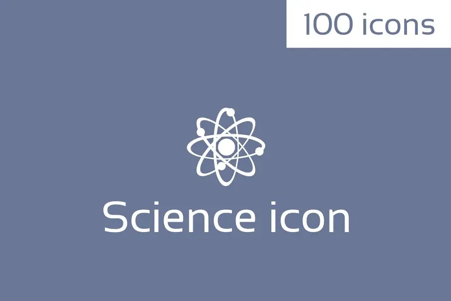 科学矢量图标素材 Science icon插图