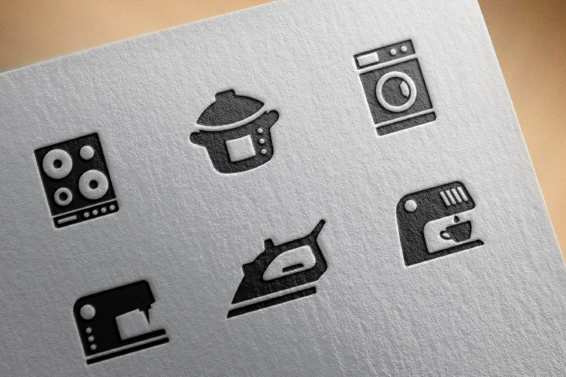 家用电器的图标素材 Home appliances icons插图3