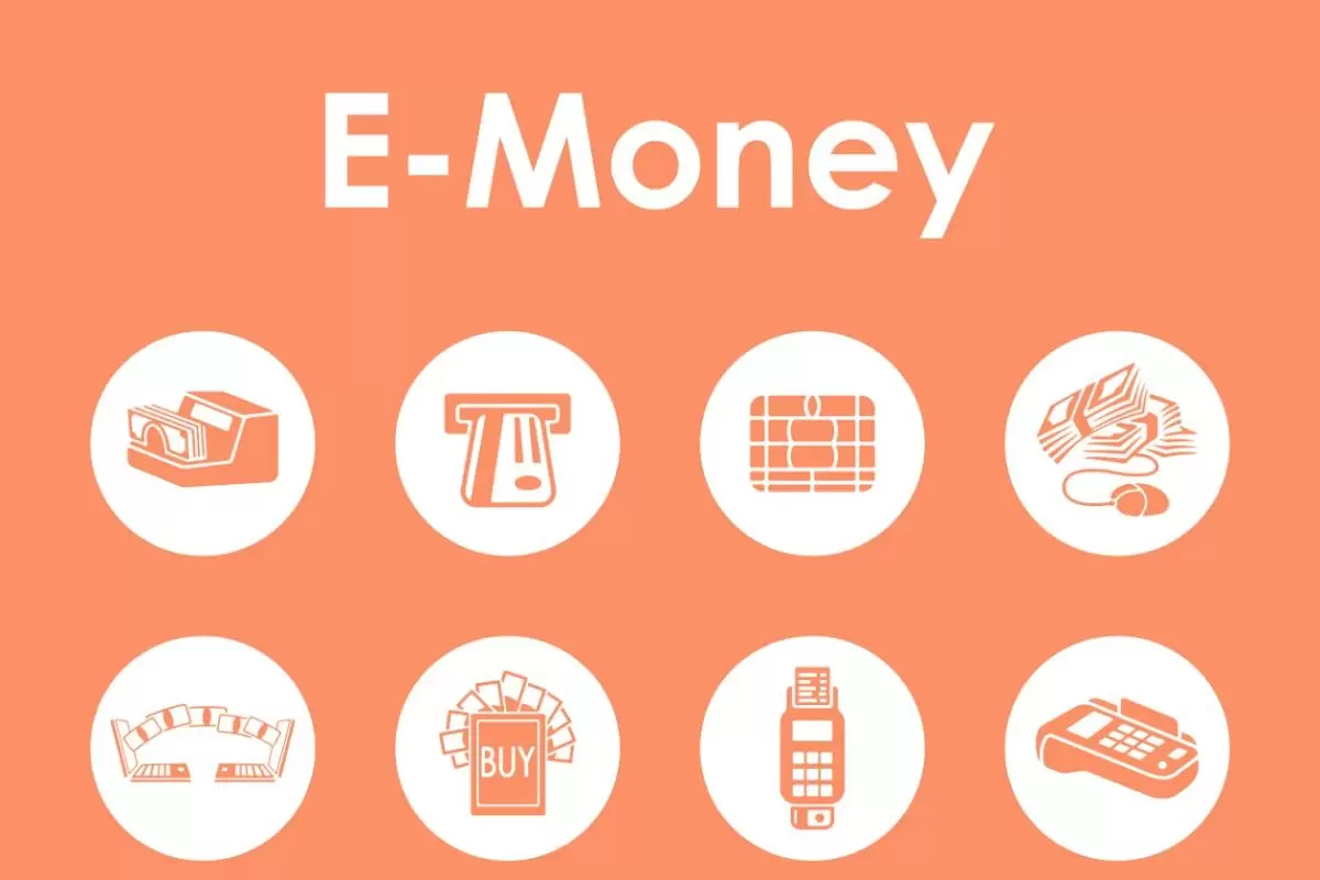 电子货币图标 e-money simple icons免费下载