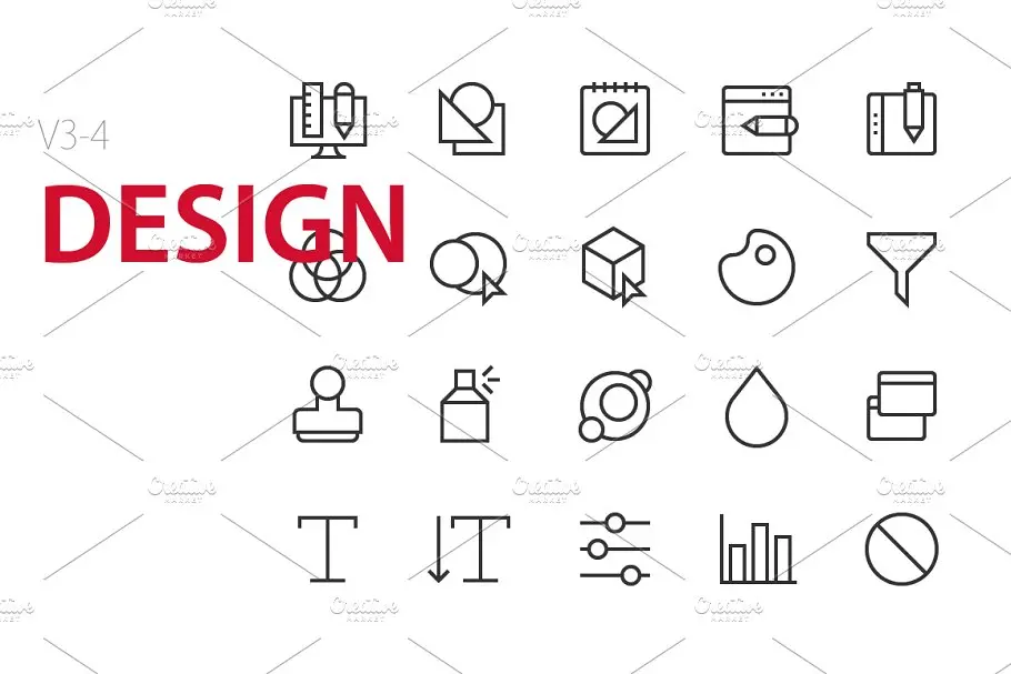 设计UI矢量图标 80 Design UI icons插图2