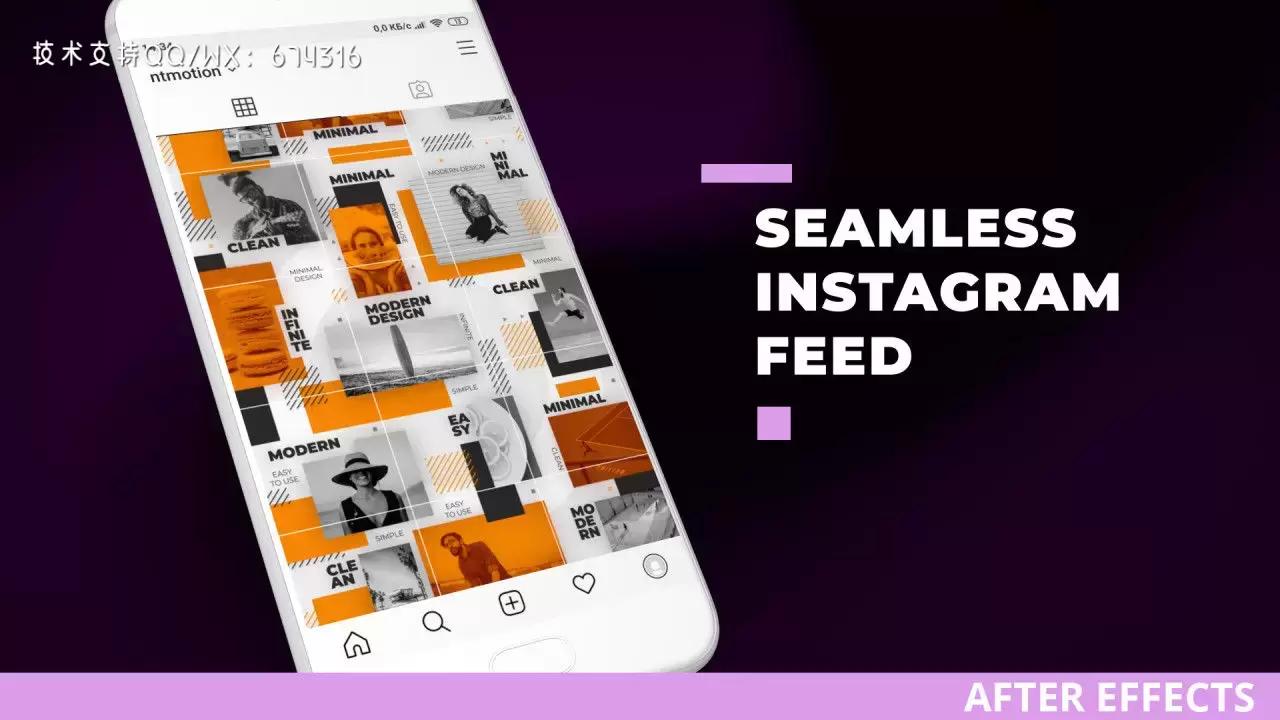 12个无缝Instagram手机竖屏故事AE模板视频下载插图
