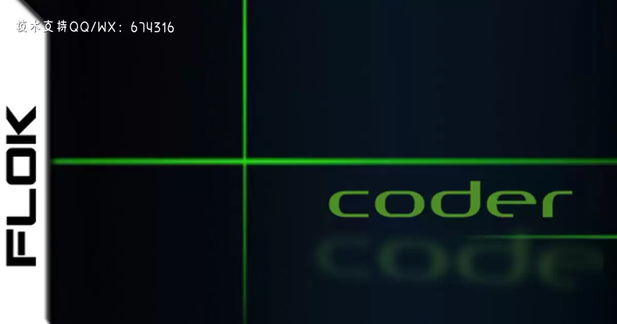 编码器源源代码文字效果 (CS4)AE视频模版Coder (CS4)插图