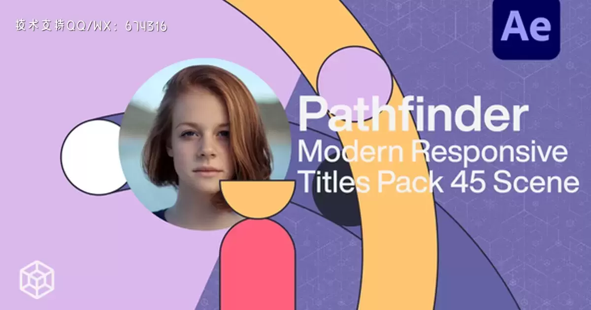 探路者-现代响应标题包AE视频模版Pathfinder - Modern Responsive Titles Pack插图