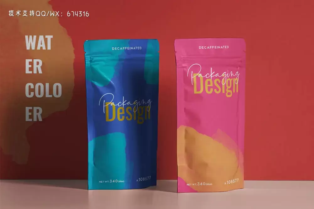 89个水彩艺术ps笔刷套装 (abr)插图6