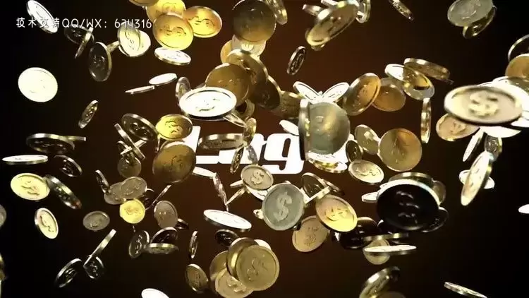 硬币LOGO标志一个很酷的动画fcpx模板视频下载插图