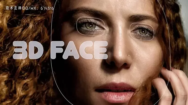 有趣个性的3D人脸生成器fcpx模板视频下载插图