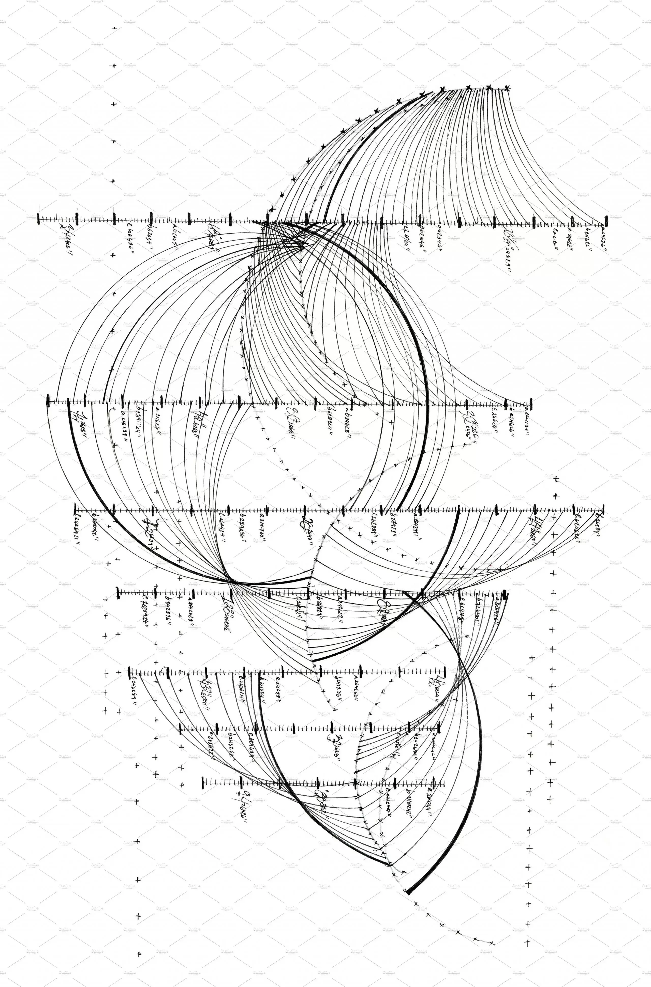 32个线条艺术技术草图绘图ps笔刷插图5