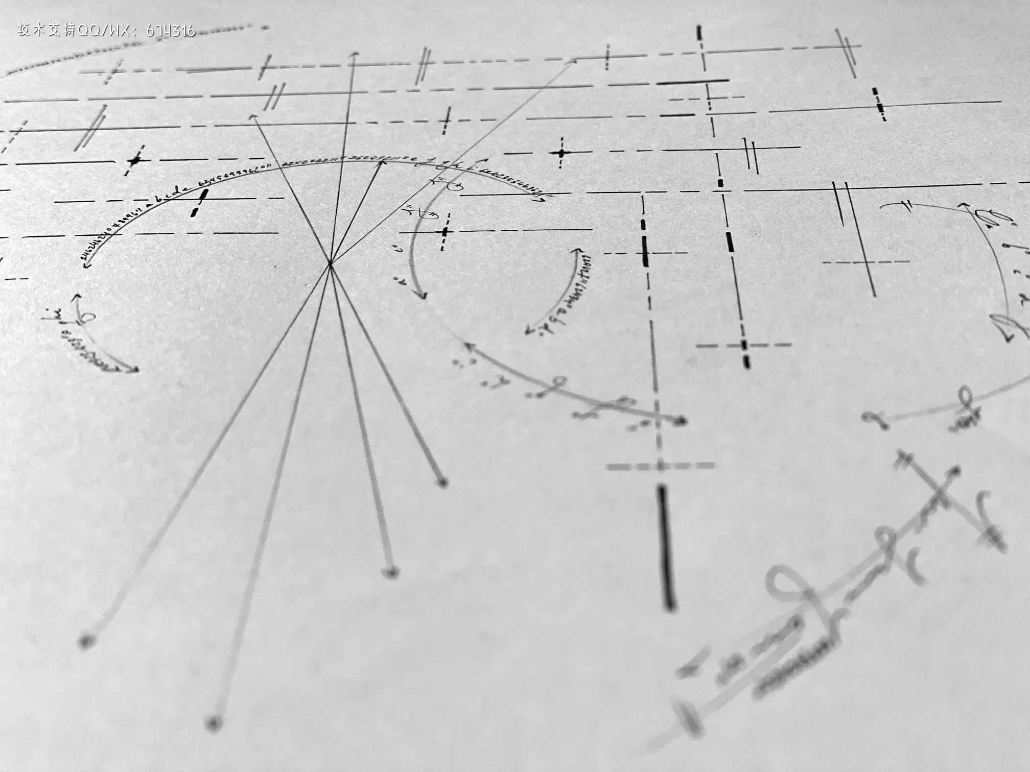 32个线条艺术技术草图绘图ps笔刷插图7