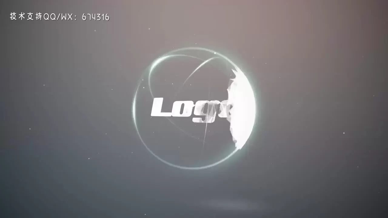 有节奏的广告LOGO标志动画模板PR模板视频下载插图