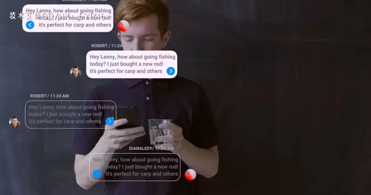 短信消息对话框AE视频模版Text Messages