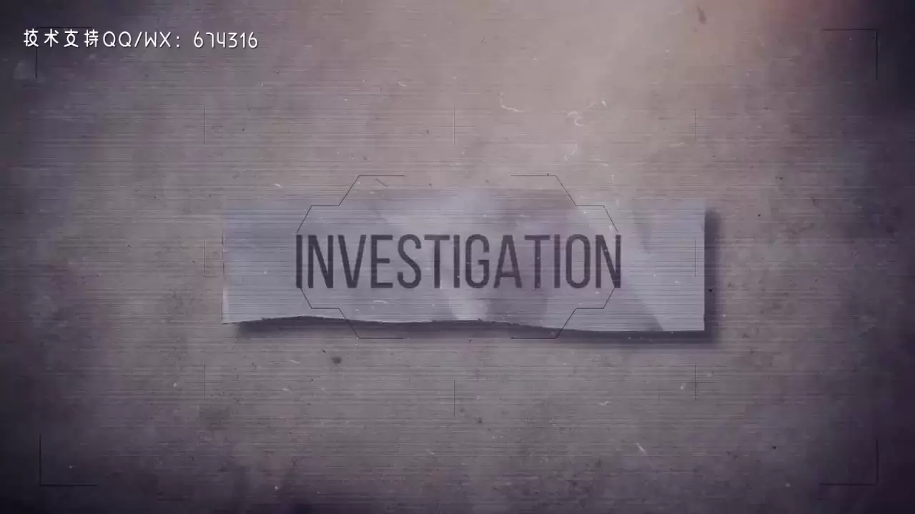 激烈的侦探主题Pr模板视频下载插图