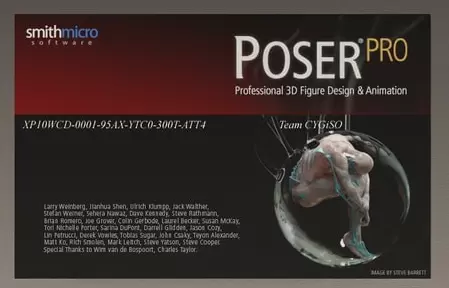 Poser pro 7 v6.0.5.0 (人物造型大师软件) 破解特别版插图1