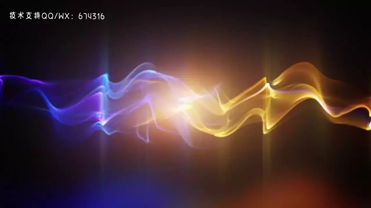 能量光流碰撞效果logo展示PR模板视频下载插图