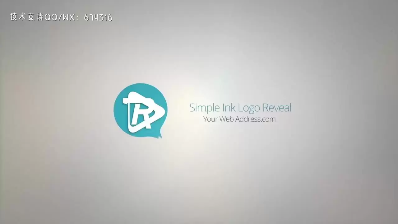 简单动态的墨水滴落效果Logo标题Pr模板视频下载插图