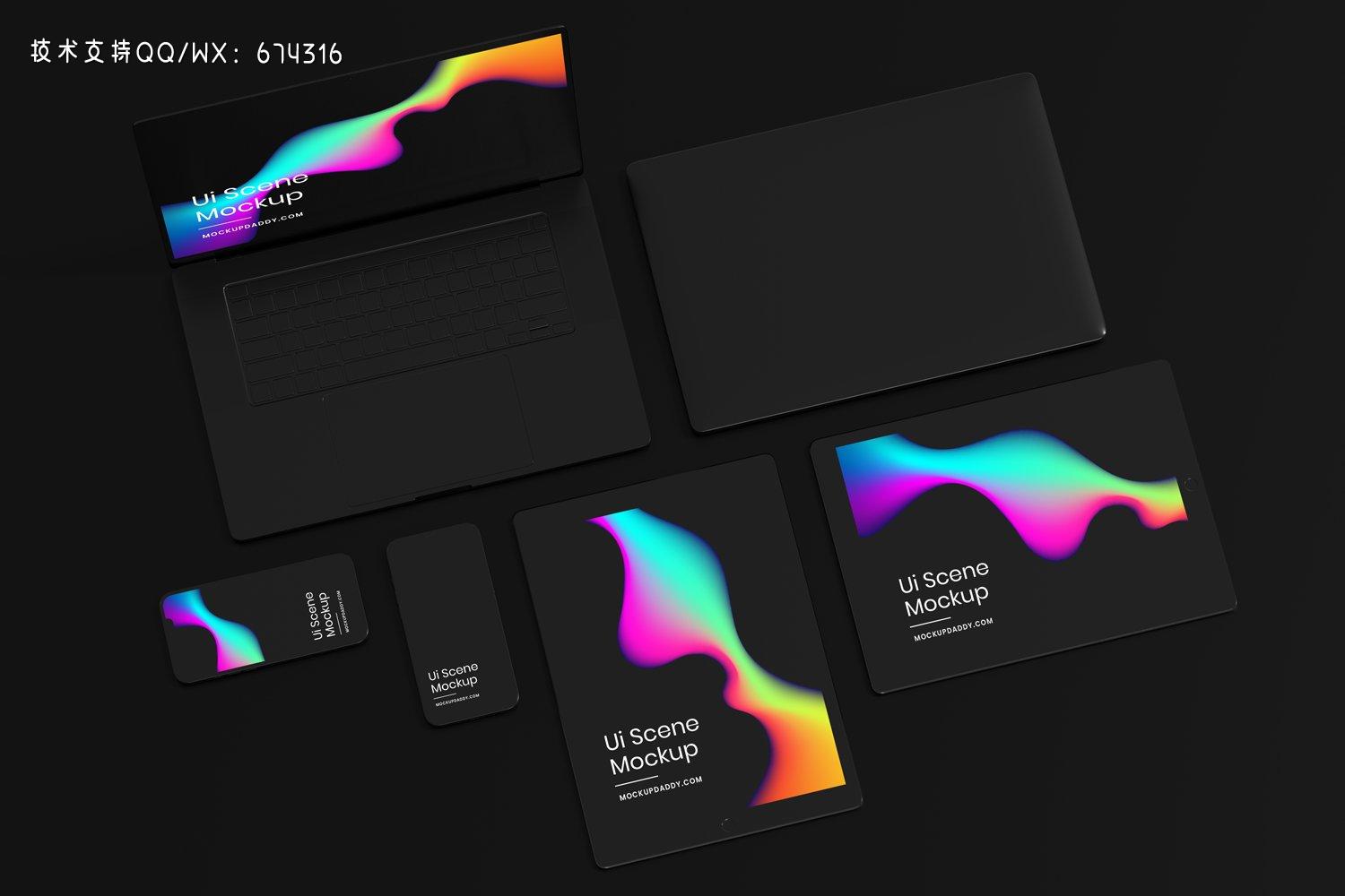 dark-ui-apple-responsive-scene-
