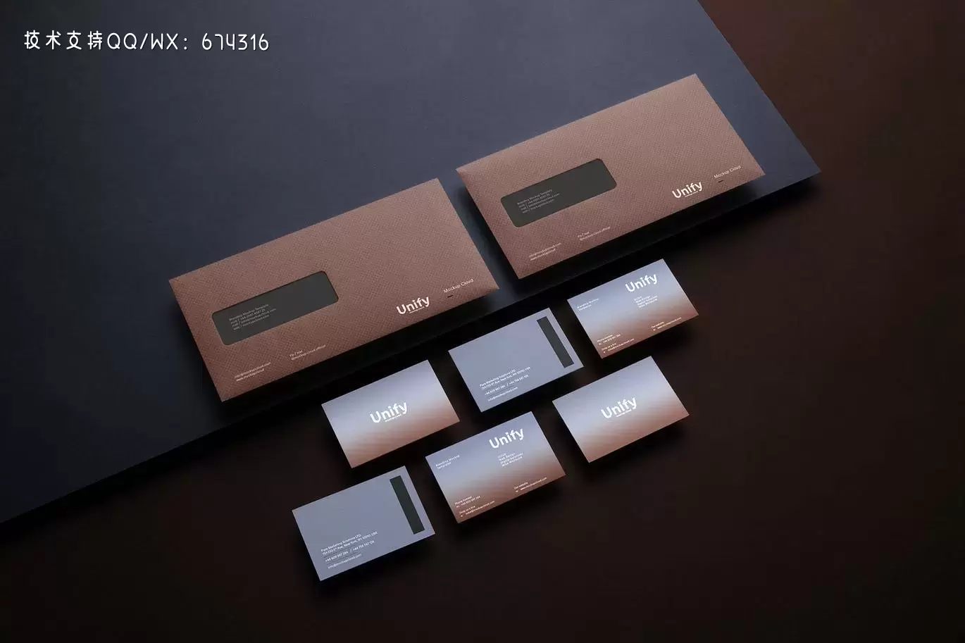 高品质的时尚高端商业商务质感VI设计样机展示模型mockups-Vol.2插图6