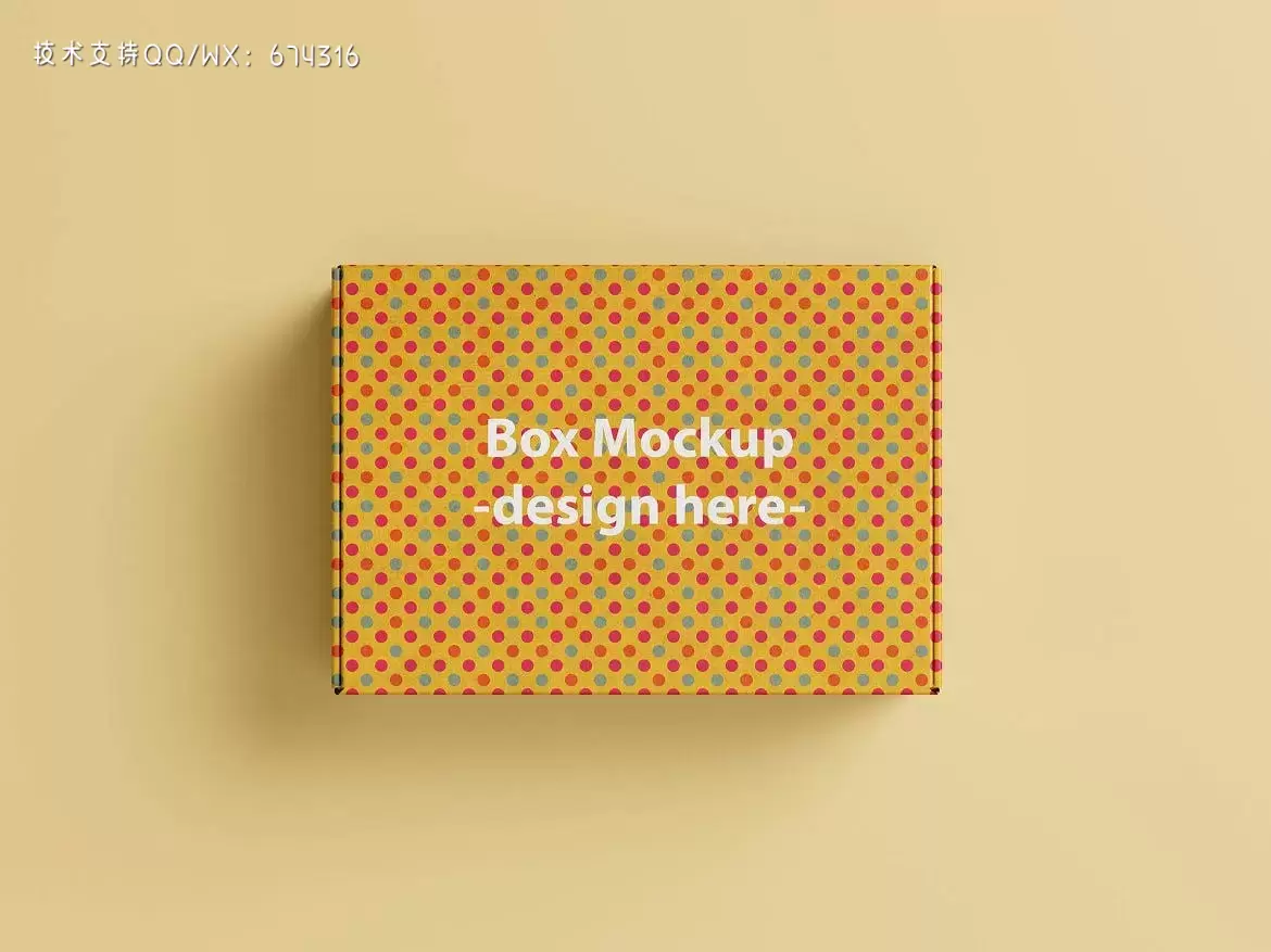 高品质的包装盒设计VI设计样机展示模型mockups插图1