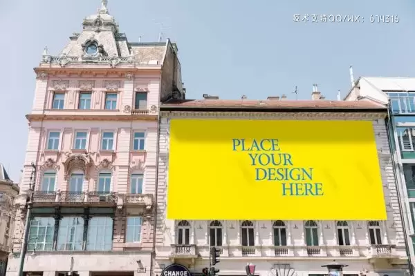 城市建筑海报广告牌样机模板 (PSD,PDF)免费下载