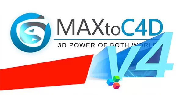 C4D插件-MAXtoC4D(3D Max模型导入C4D插件) v5.1 英文版 支持R23/S24
