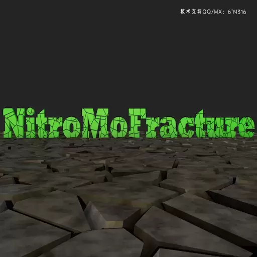 C4D插件-Nitro4D NitroMoFracture(C4D动力学破碎插件) V1.06 英文版