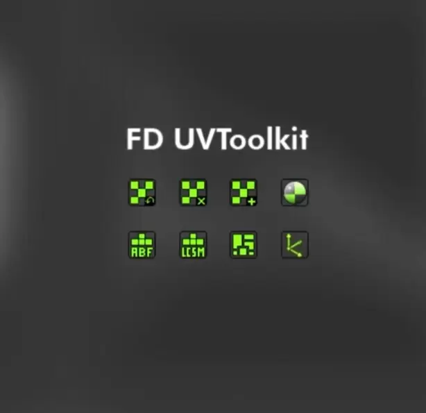 C4D插件-FD UVToolkit(C4D自动展UV贴图插件) V1.0  英文版