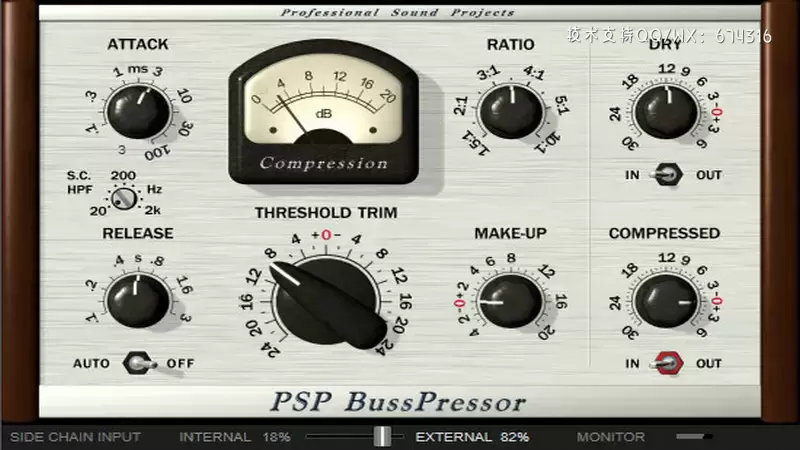 音频插件-PSPaudioware PSP FETpressor(压缩器插件) v1.1.1免激活版 支持Studio One插图