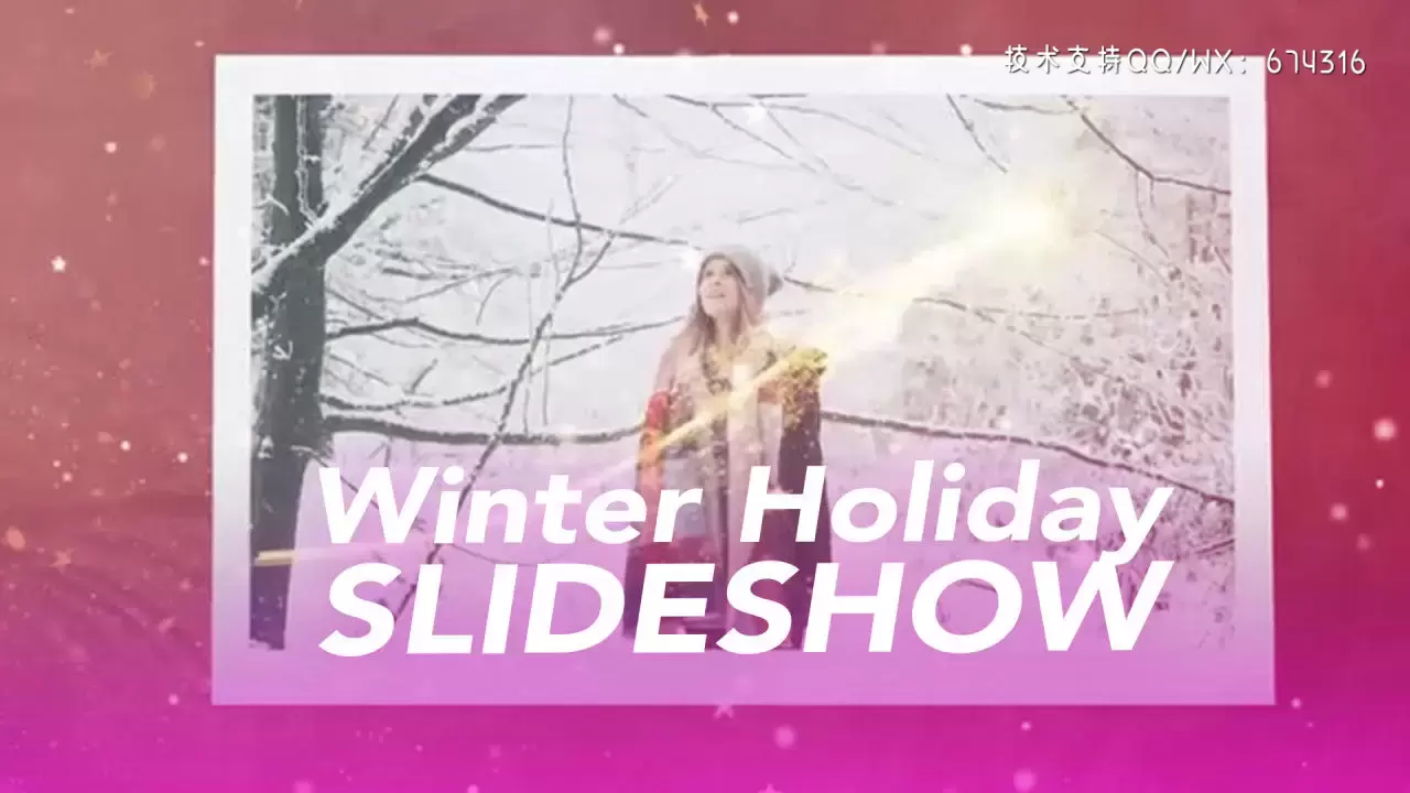 具有温暖假日氛围的寒假过渡效果Pr模板视频下载插图
