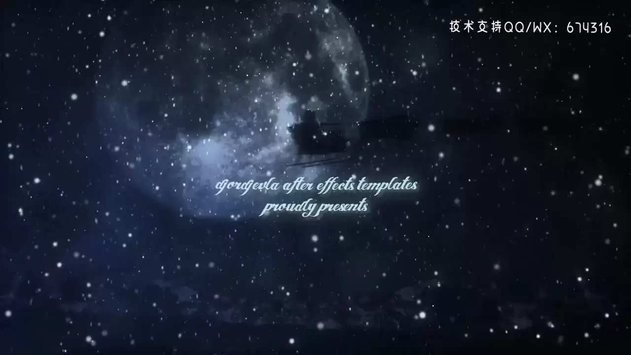 魔术圣诞之夜介绍PR模板视频下载插图