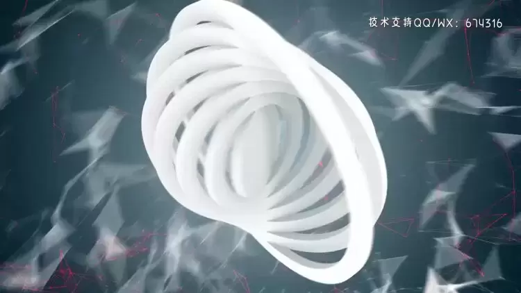 抽象圆圈LOGO标志PR模板视频下载插图 抽象圆圈LOGO标志PR模板视频下载插图