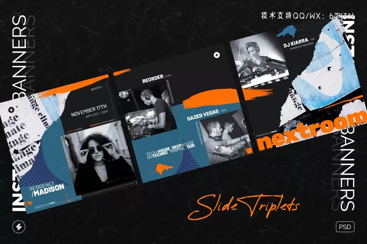 时尚高端Instagram社交媒体banner海报设计模板集合插图3