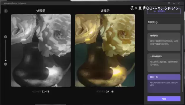 HitPaw Photo Enhancer (AI人工智能老照片修复软件)v1.2.4.4 (x64) WIN便携版插图
